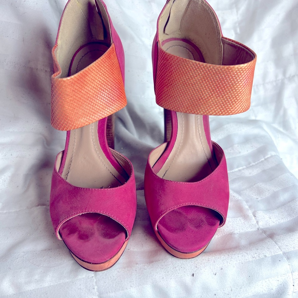 Biondini Summer Sandles - size 7 - 6inch heel - Picture 5 of 7